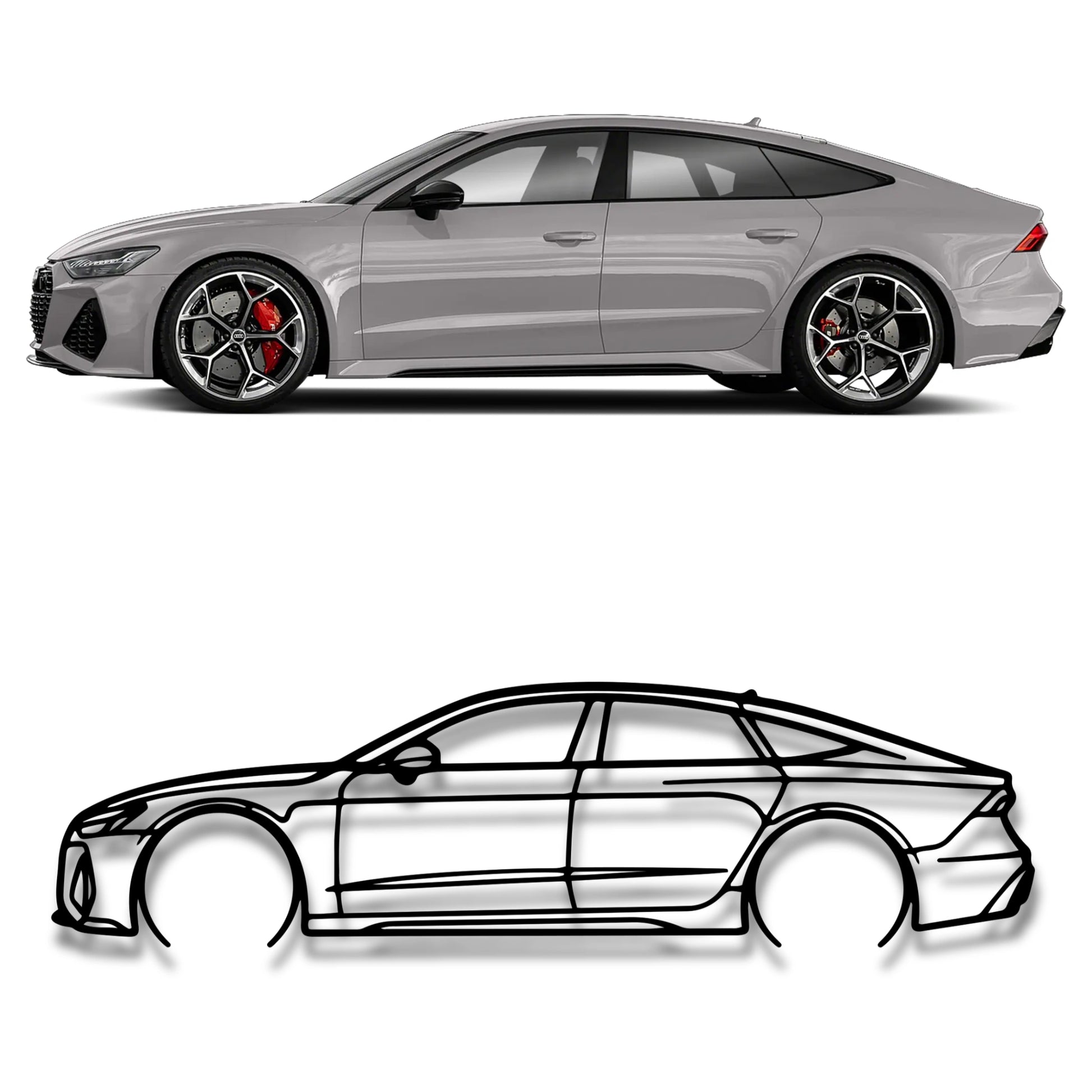Decor metalic Audi RS7