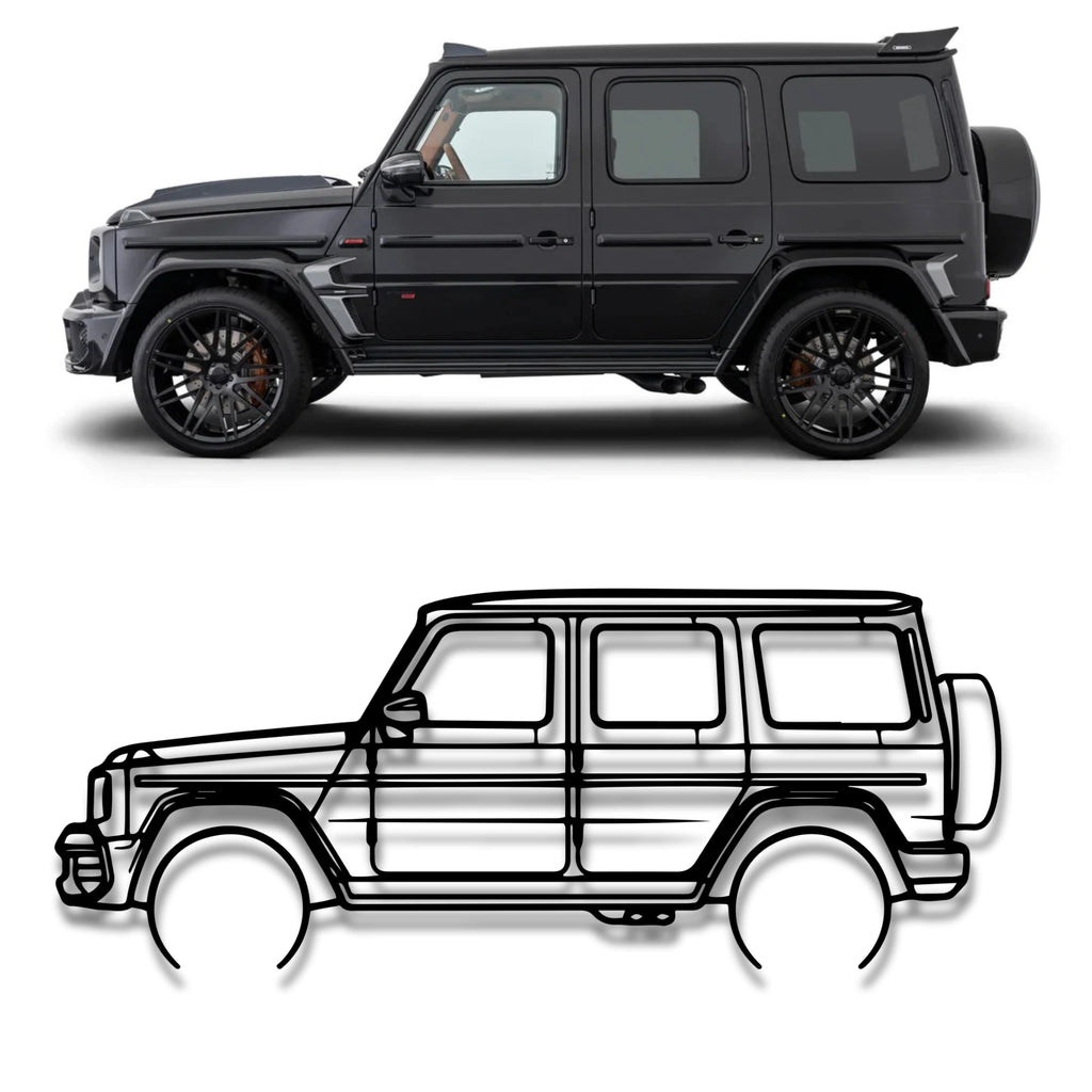 Decor metalic Mercedes G63 AMG