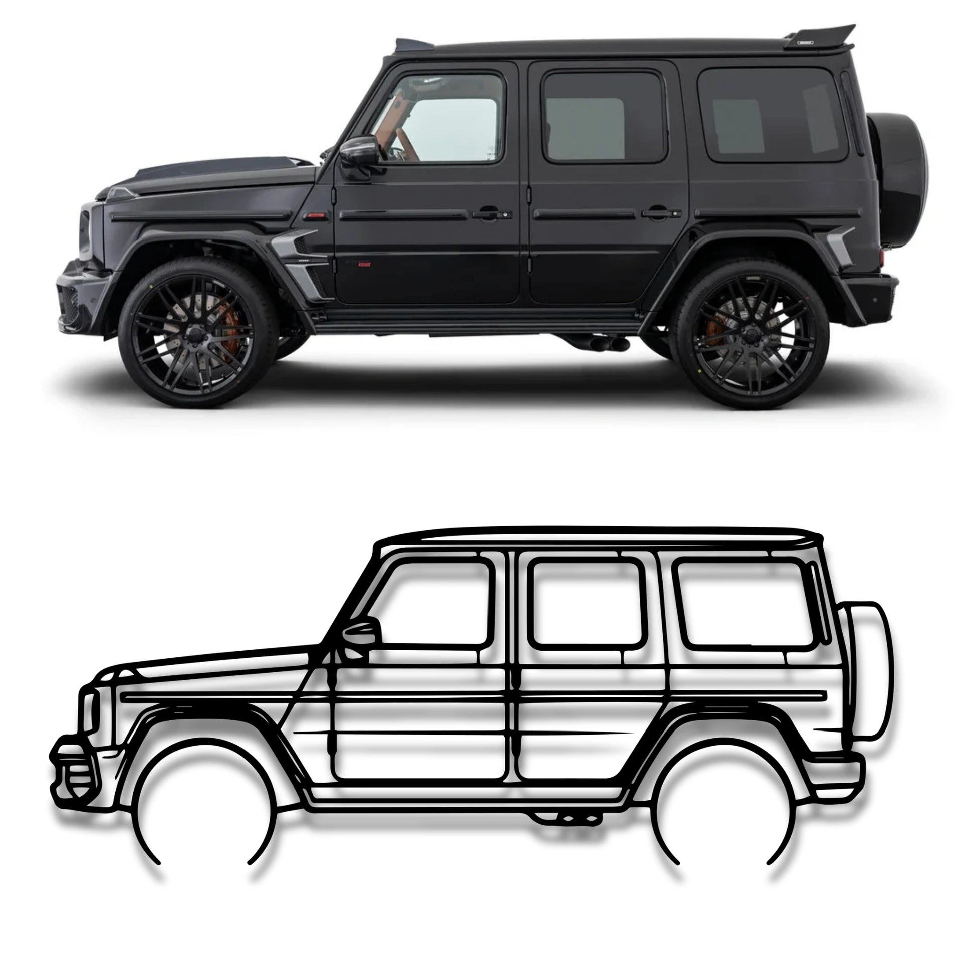 Decor metalic Mercedes G63 AMG